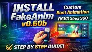 🎬 How to Install FakeAnim v0.60b | Custom Boot Animation (RGH3 Xbox 360)