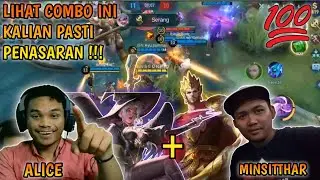 GAMEPLAY ALICE 2021 SUPPORT MIDLANE || Mobile Legend GamePlay