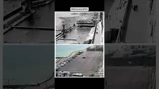 Before and after photos  in ramsgate old postcards