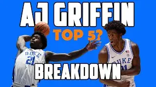 AJ Griffin Scouting Report│Potential Top 5 Pick!?