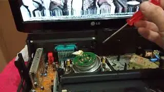 Adjust Image video VHS player