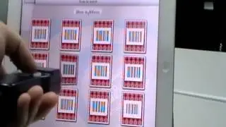 Z-1170BTV2 BT-HID demo with iPad