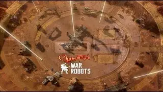 War Robots - Canyon Map On LOCKDOWN + bonus Gareth DB clip