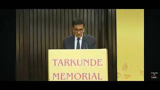 CJI DY Chandrachud [ Tarkunde Memorial speech ]