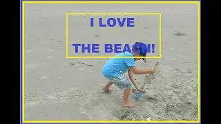 Building A Sand Castle at the Beach... Then Destroying It. (Family Beach Trip)