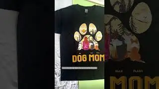 Dog Mom Paw Mountain View Vintage | Personalized Shirt