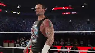 WWE 2K25 - CM Punk vs. AJ Styles (Championship Match)