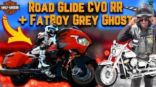 WE reviews the Harley Davidson 2025 Fat Boy Gray Ghost and 2025 Road Glide CVO RR