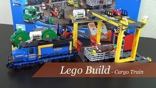 Lego Build - Lego City Cargo Train Set #60052 - Part 4