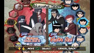 Super Naruto: Clash of Ninja! 4 (GameCube/Mod) Fan Modified Longplay All Characters Unlocked 4K 8/9