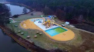 Winter Aerial Views of Zalesie G&oacute;rne | DJI Mini 3 Drone Footage ❄️🇵🇱