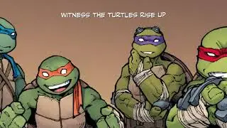 Teenage Mutant Ninja Turtles x Godzilla Comic Trailer