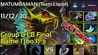 MATUMBAMAN - [Team Liquid vs Keen Gaming] - ESL One Hamburg Major - Group B LB Final - ESL One Hamb