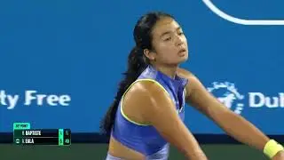 Highlights: Dubai R1 - Alex Eala vs. Hailey Baptiste - 2026 Dubai Duty Free Tennis Championships