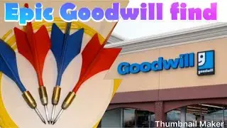 I found Lawn Darts! Goodwill Outlet Haul