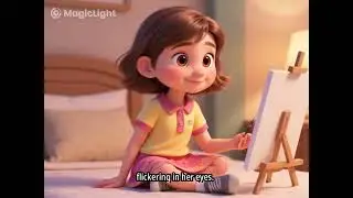 The Magic Brush #ChildrensStory #MagicalBrush #SiblingAdventure #CreativePlay #MagicLight