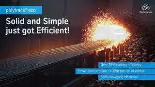 polytrack® eco – The Next Generation of Clinker Cooling Efficiency ❄️