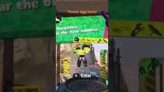 Splatoon 2 Power Egg Farm! #shorts  #splatoon2 #gaming