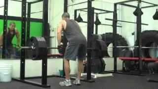 Jon Jung warmup Romanian Deadlifts