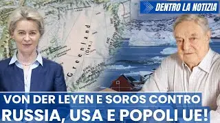 CONTRO TG scoop: von der Leyen e Soros guerra contro Russia USA popoli UE! Kennedy avverte Germania!