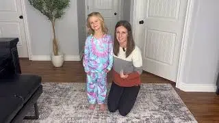 HOW DOES IT FIT? | Topgal Tie Dye Pajamas