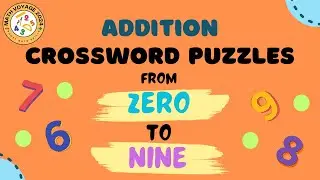 Math Challenge for kids: Solve the Addition crossword Puzzle using number line