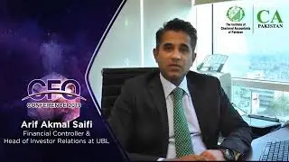 Mr.Arif Akmal Saifi CFO Conference 2019