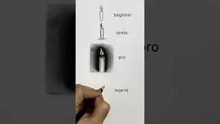 how to draw a candle 😳😳 #shorts #art