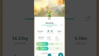 Evolving Deerling! No. 585 - 586! Pokemon GO! Pok&eacute;mon! #pokemon #pokemongo #evolution