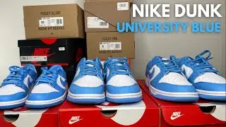 Nike Dunk Low University Blue UNC Review And On Feet
