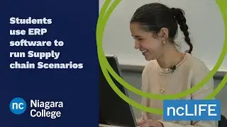 NC Students talk about using Enterprise Resource Planning software to run Supply chain Scenarios
