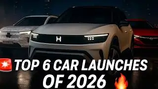 India&rsquo;s Biggest Car Launches of 2026! Top 6 Must-Watch Cars🚨🔥
