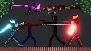 Avengers vs Neonetics mod in People Playground