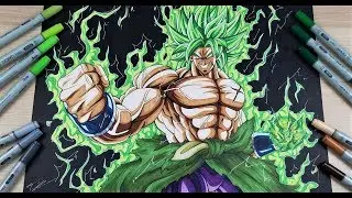 Drawing BROLY Full Power! Drawing BATTLE vs Aayush Pencil Art! | TolgArt
