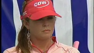 Paula Creamer wins 2008 Samsung World  18th hole