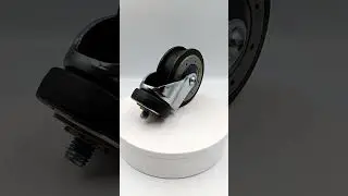 escalator caster wheels for shopping trolleys