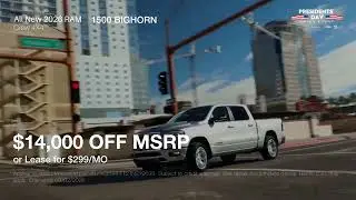 New 2025 RAM 1500 Bighorn | February Specials