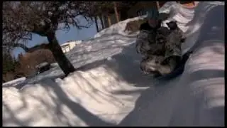 Rocky Mountain House family builds own luge track