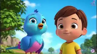 Kommt ein Vogel geflogen 🐦 Schlaflieder für Kinder | Polina Kinderlieder