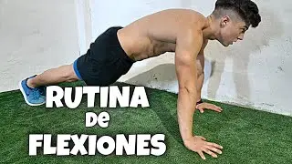 RUTINA EFECTIVA con SOLO FLEXIONES *sin equipamiento y en casa*