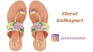 Floral kohlapuri