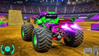 4X4 Truck Drag Derby Stunt Free Style || Monster Truck Race || Gameplay Game ||