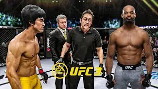 Bruce Lee vs David Branch EA Sports UFC 3 Bruce Lee Fight Club 🔥🐲