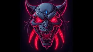 Bloodlit Neon Fang