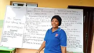 Junior Sec Basic science ( Abstinence)