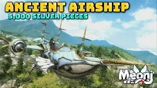 FFXIV: Ancient Airship Mount - 5,000 Silver Piece Mount!
