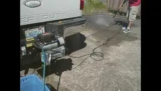 ENGO 10000LBS WINCH WITH PRESSURE WASHER (2) + WATER TANK