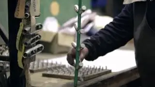 How a Turnstyle Designs leather door handle is made.