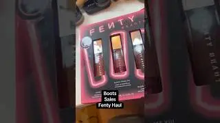 #fentybeauty #fentyglossbomb #fentybeautyreview #boots #sales #fyp #london #haul #london