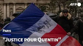 Mort de Quentin: rassemblement &agrave; l'appel de groupes identitaires | AFP